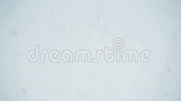 飘落的雪和大雪花视频的预览图
