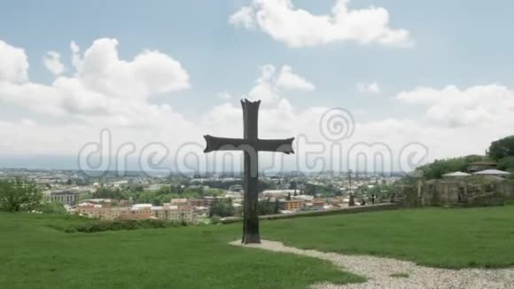 巴格拉蒂神庙十字路口格鲁吉亚库塔伊西视频的预览图