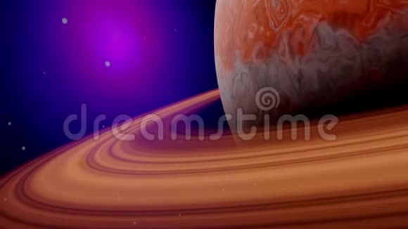 空间土星3D模型视频的预览图