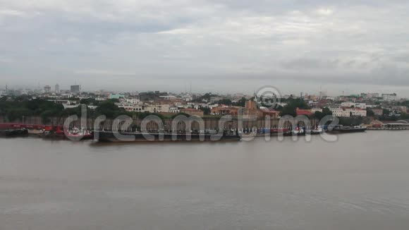 河堡垒和城市多米尼加共和国圣多明各视频的预览图