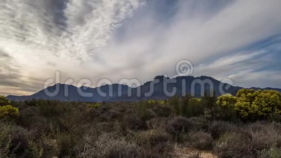 南非美丽天空逝去视频的预览图