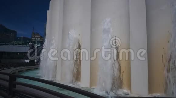 拉斯维加斯的喷泉视频的预览图