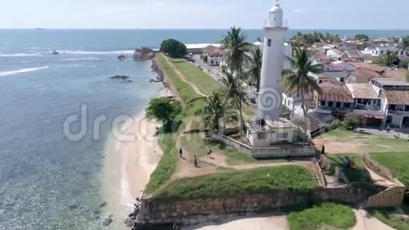 美丽的斯里兰卡城市热带岛屿视频的预览图