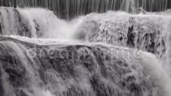 石芬瀑布瀑布瀑布平西新台北台湾关闭上视图视频的预览图