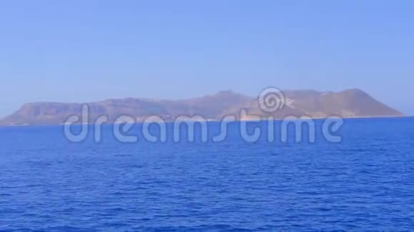 美丽的风景梅斯岛希腊视频的预览图