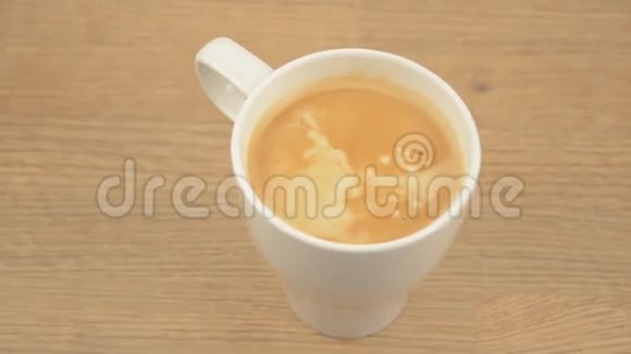 美味的一杯咖啡视频的预览图