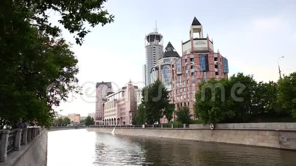 莫斯科河岸视频的预览图