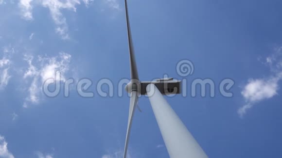 风力涡轮机利用创新技术生产生物能源关门视频的预览图