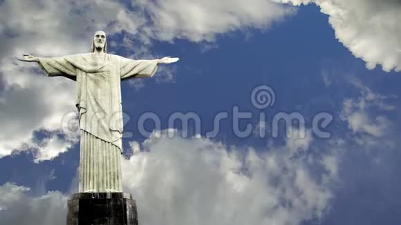 基督救赎者里约热内卢雕像时间在早晨视频的预览图