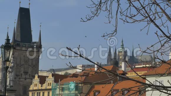 布拉格的圣维特景观视频的预览图