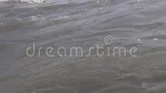 海浪和飞溅视频的预览图