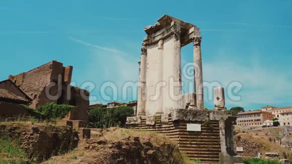 著名罗马论坛中的维斯塔庙视频的预览图