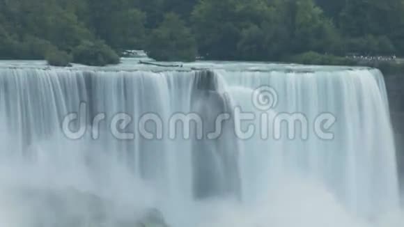 尼亚加拉瀑布雾蒙蒙的时间流逝视频的预览图