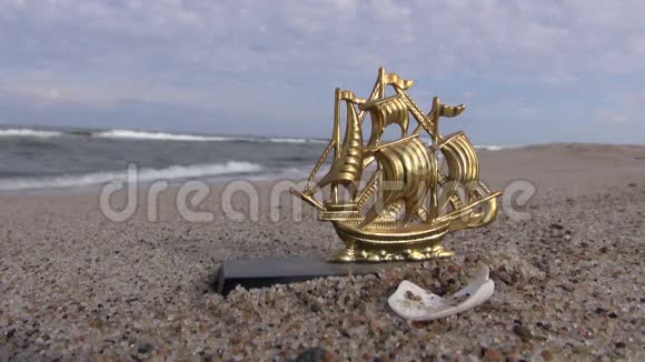 金船小雕像视频的预览图