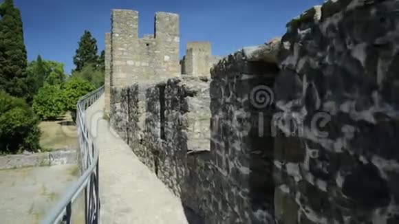 托玛城堡的墙视频的预览图