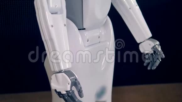 仿生机器人本体机器人移动它的手视频的预览图