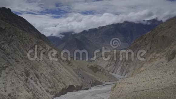 喜马拉雅山尼泊尔安纳普尔纳峰时间推移视频的预览图
