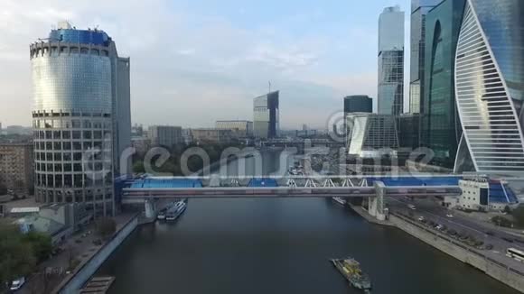 莫斯科市附近的巴格拉夫桥视频的预览图