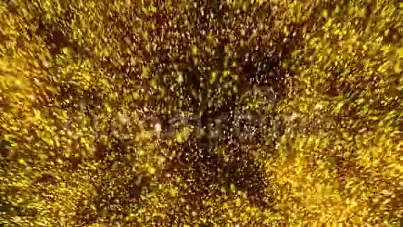 黄色爆炸颗粒视频的预览图