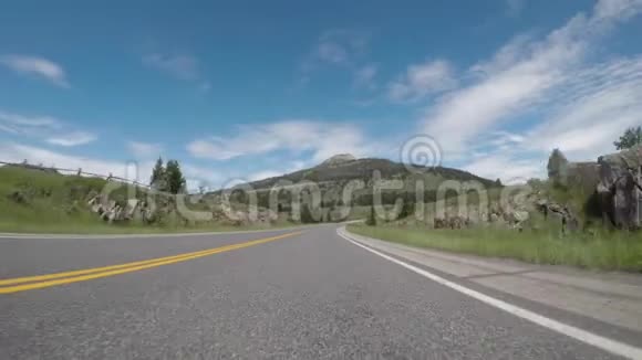 怀俄明州的滚动山视频的预览图