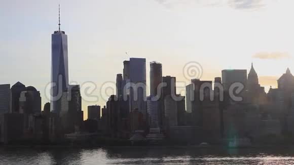曼哈顿的天际线视频的预览图