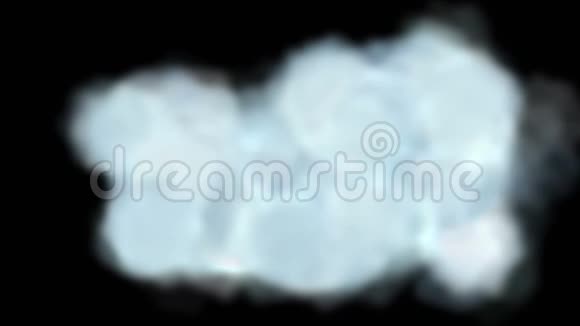 抽象雾云棉尘烟雾孢子微生物细菌背景视频的预览图