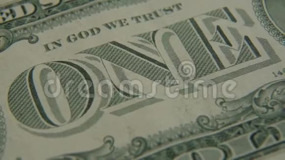 一美元钞票上一个字视频的预览图