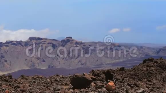 西班牙特内里夫火山美景视频的预览图