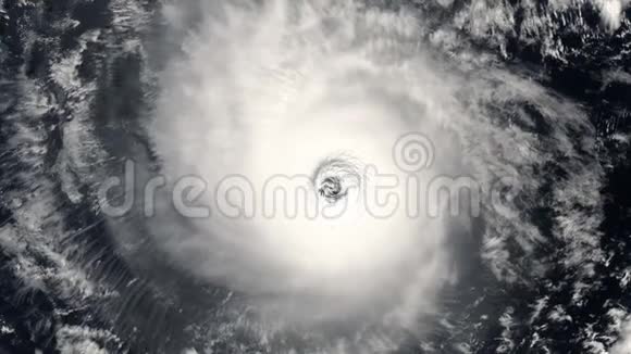 飓风风暴龙卷风卫星观景一些由美国宇航局提供的视频元素视频的预览图