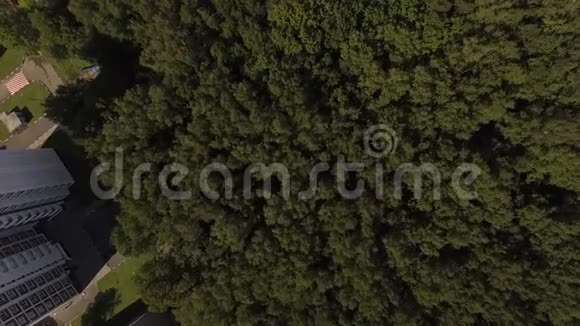 森林附近的多层房屋视频的预览图