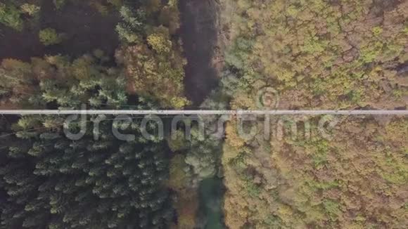 飞越悬挂式人行天桥德国未触及的LOG格式视频的预览图
