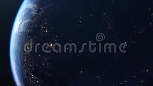 欧洲从太空看到4K视频的预览图