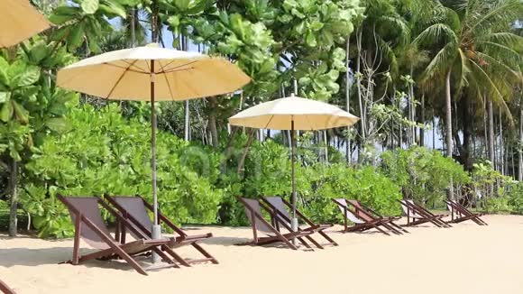 沙滩椅和沙滩椅视频的预览图