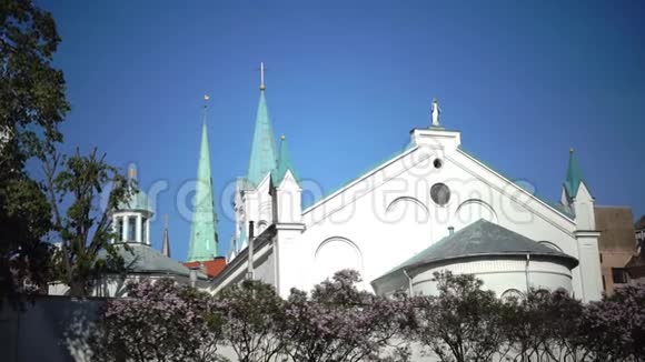 我们的悲伤之女教堂是位于拉脱维亚首都里加的罗马天主教教堂教堂位于教堂5号视频的预览图