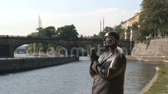 布拉格的和谐女神像视频的预览图