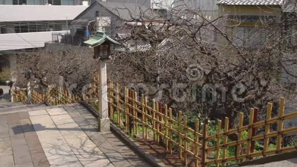 东京福岛神社传统寺庙视频的预览图