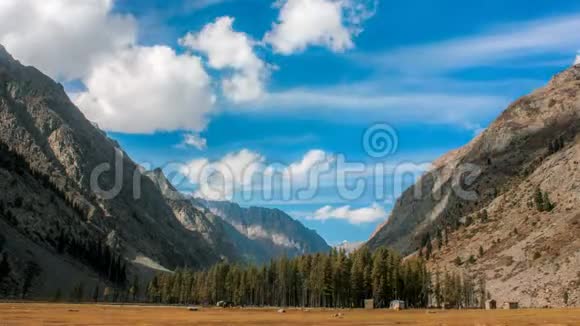 美丽的巴基斯坦莫丹湖景色视频的预览图