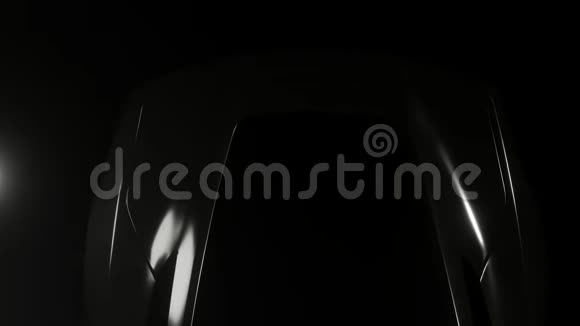 黑暗中跑车的3D模型视频的预览图