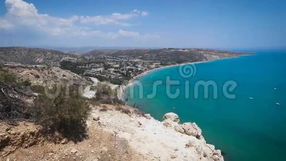 从山顶俯瞰塞浦路斯视频的预览图