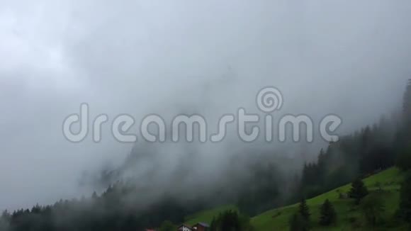 山上的雨云视频的预览图