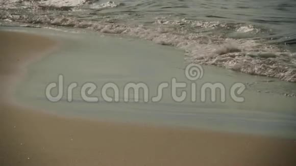 海滩和海浪景观视频的预览图