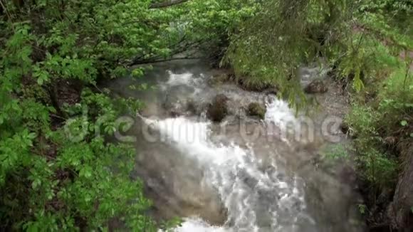 奥地利纳斯雷思的费尔帕斯安静的山河视频的预览图