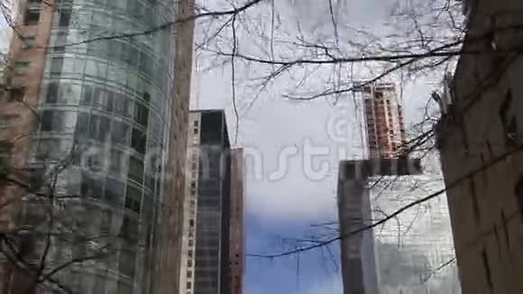 纽约摩天大楼街景视频的预览图