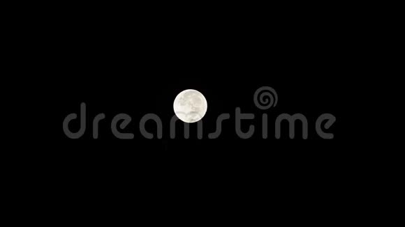 泰国清迈杜素贴寺超级月亮落在佛拉后视频的预览图