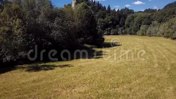 绕着斯洛伐克的奥拉瓦城堡飞行视频的预览图