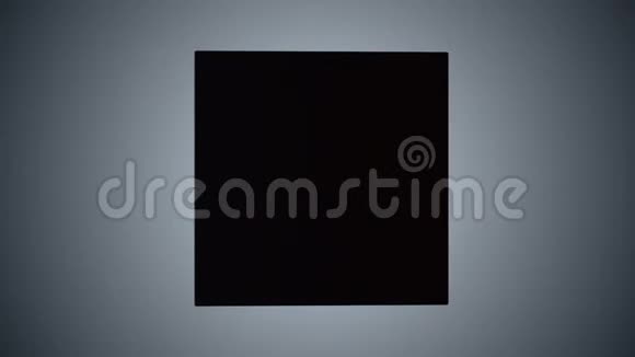 三维黑盒旋转视频的预览图