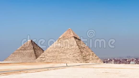 埃及开罗吉萨大金字塔放大视频的预览图