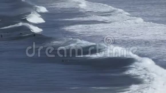 新西兰冲浪者的巨浪视频的预览图