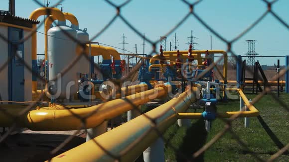 石油储藏石油和天然气的生产自然资源加工厂内管道贮罐器视频的预览图