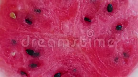 西瓜纺切片水果视频的预览图